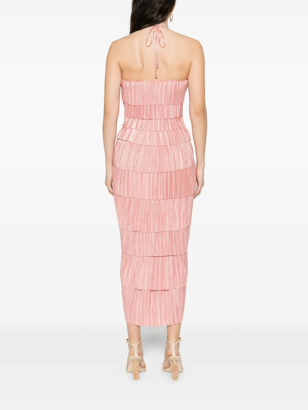 Patrizia pleated midi dress