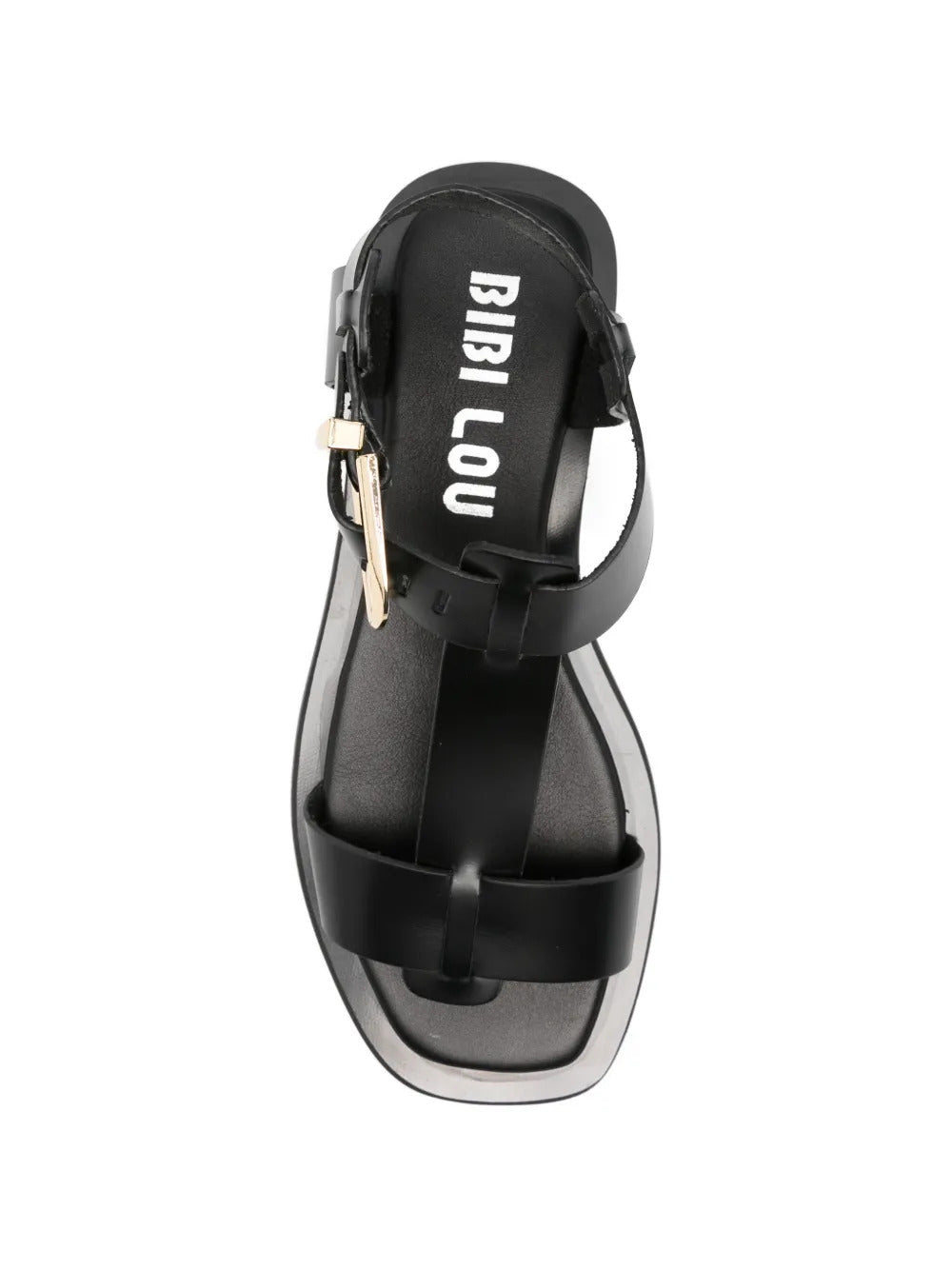 buckle leather sandals