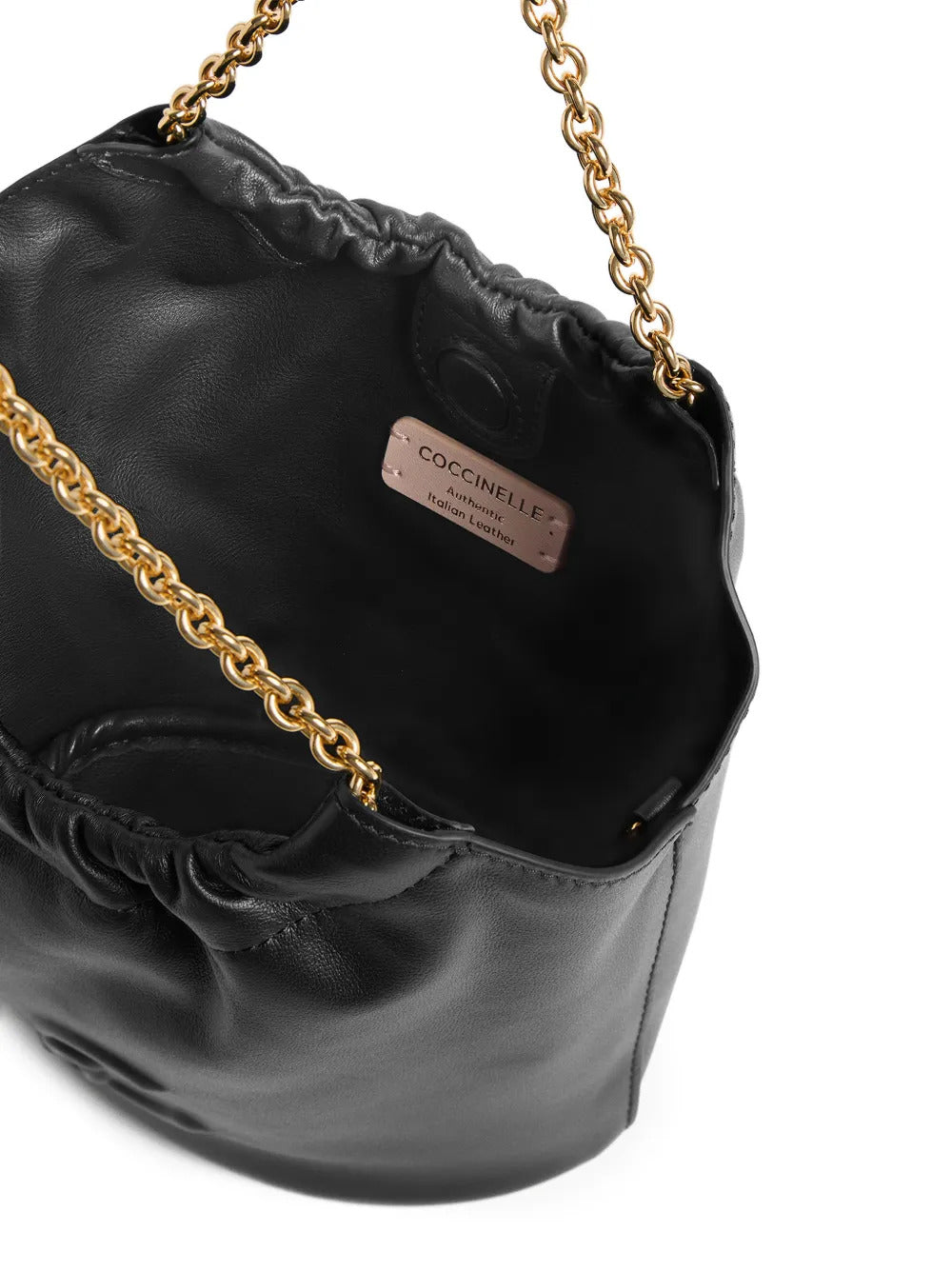 Borsa a spalla mini con catena