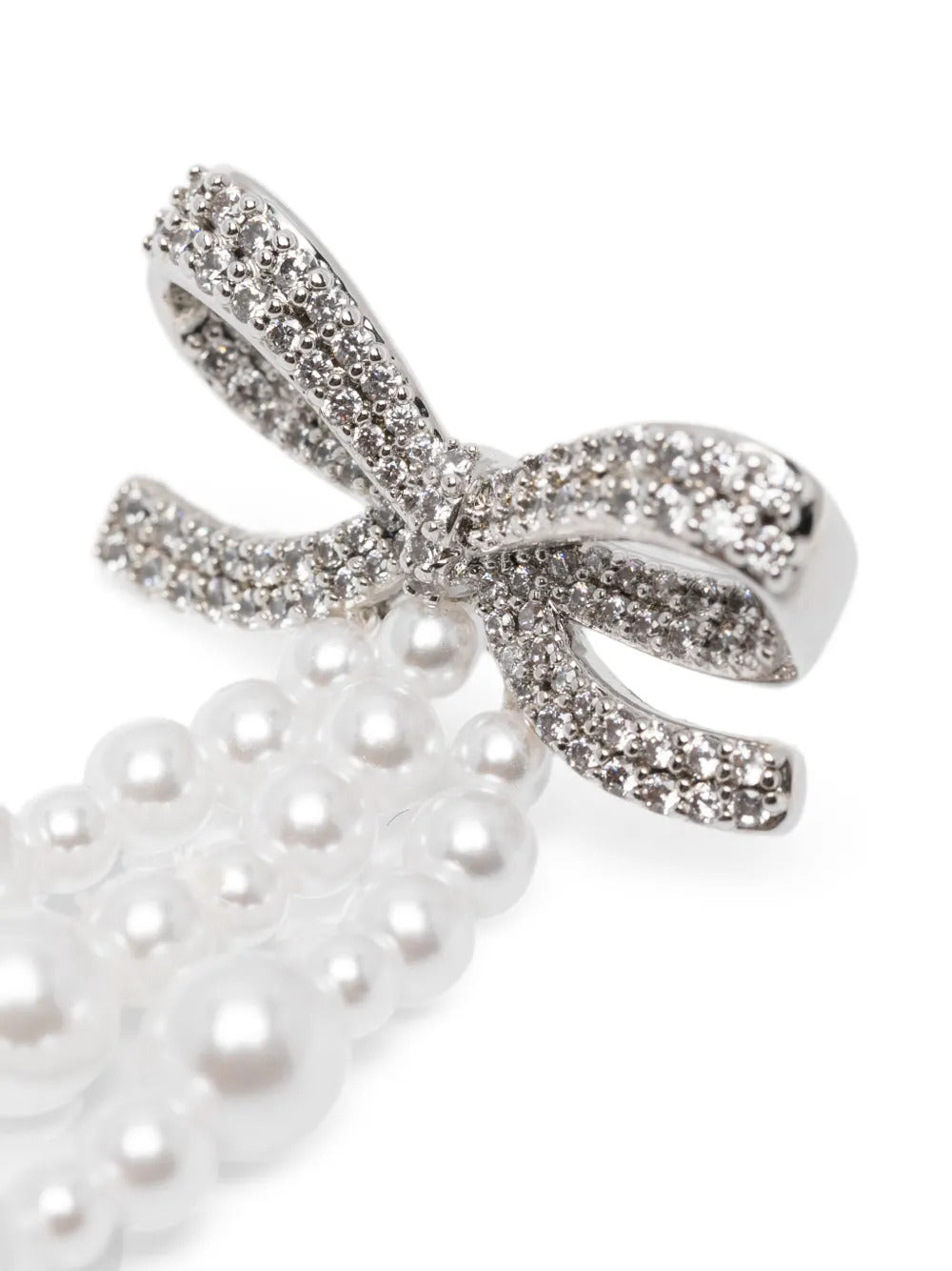 bow-embellishment earrings