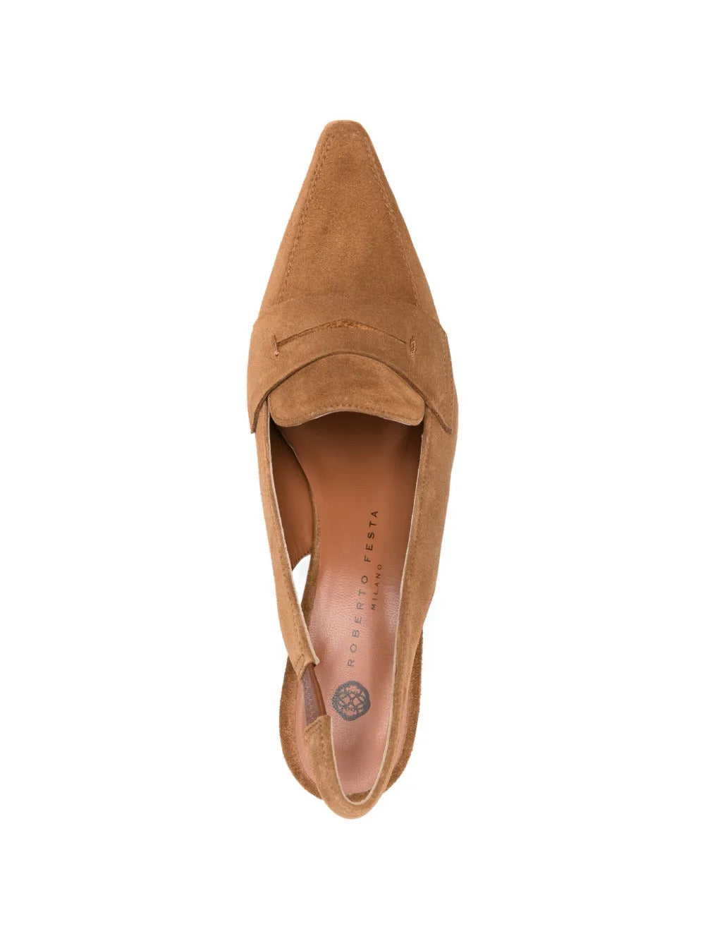 pointed leather pumps