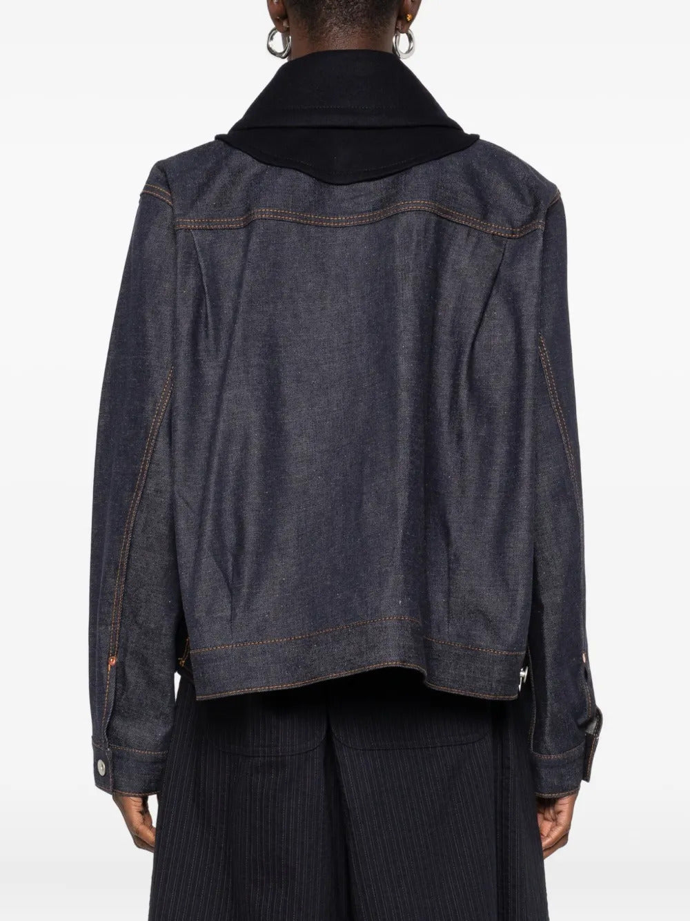 x Levi's® double-breasted denim jacket