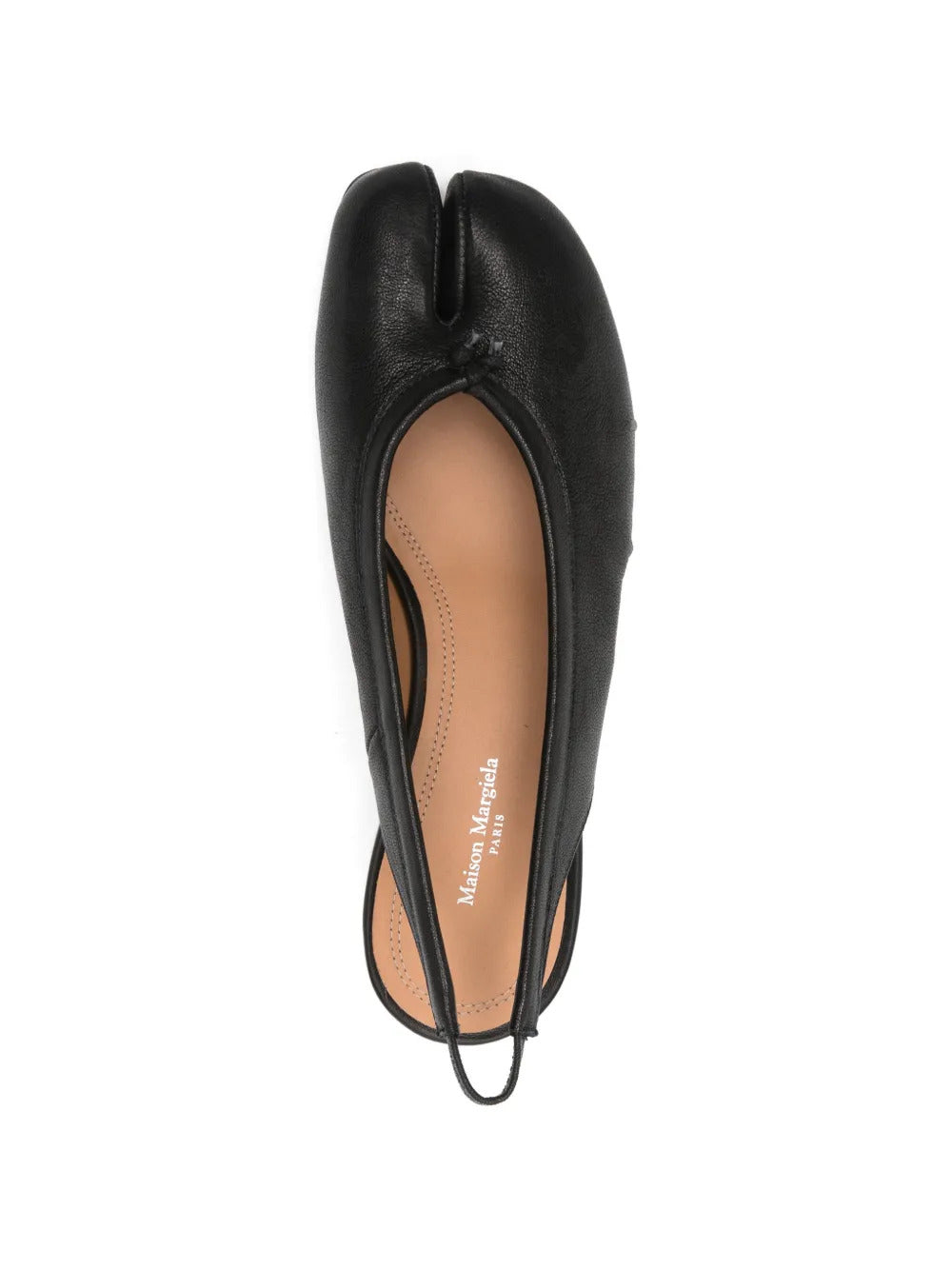 Tabi leather pumps