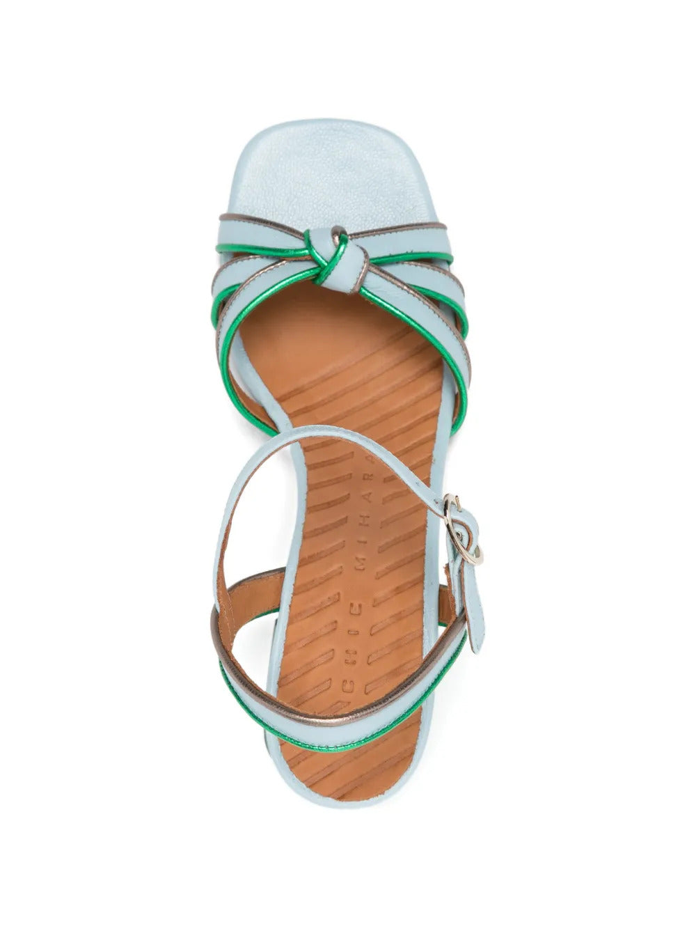 knotted leilah leather sandals