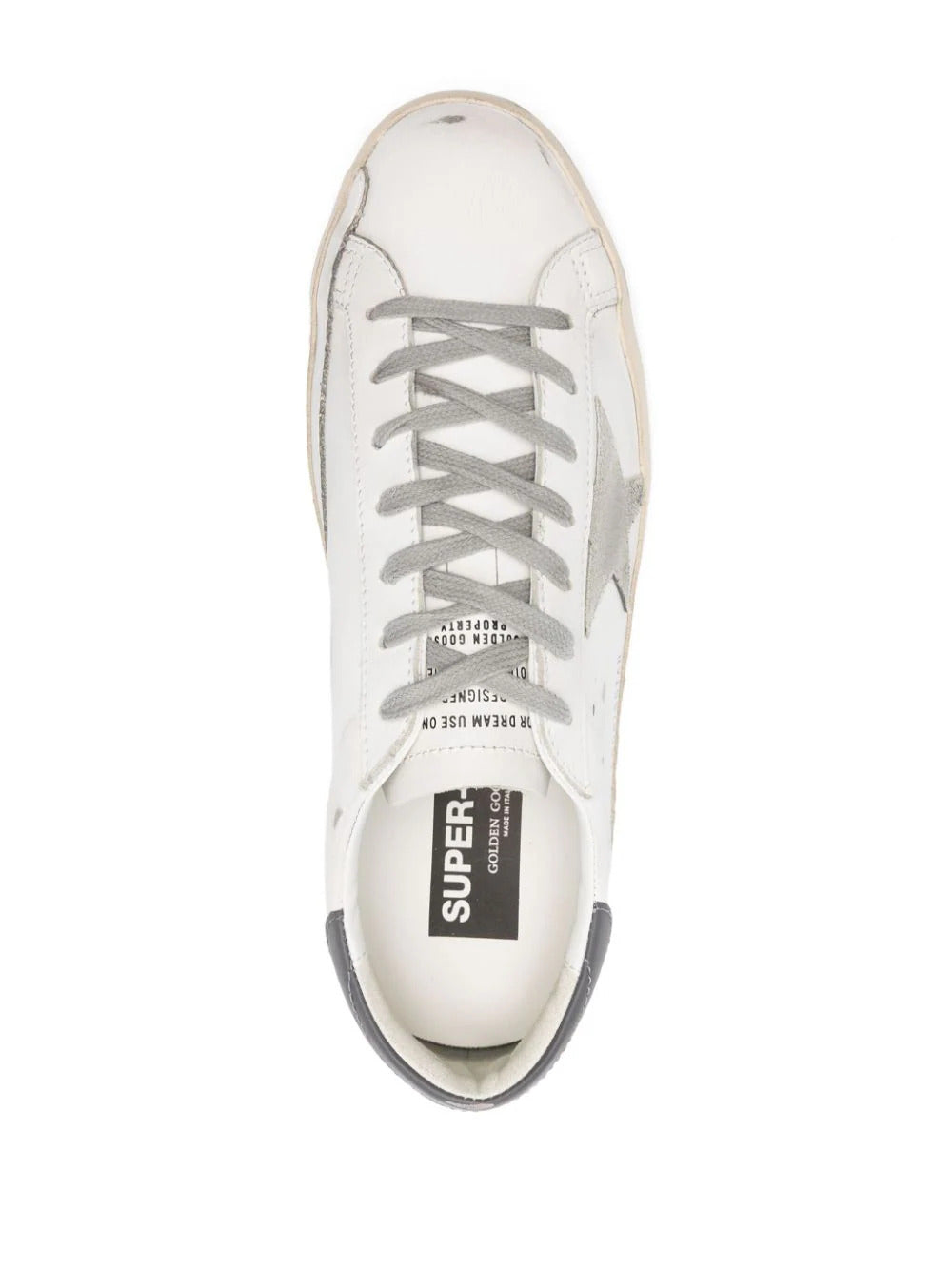 Sneakers Super-Star con effetto vissuto