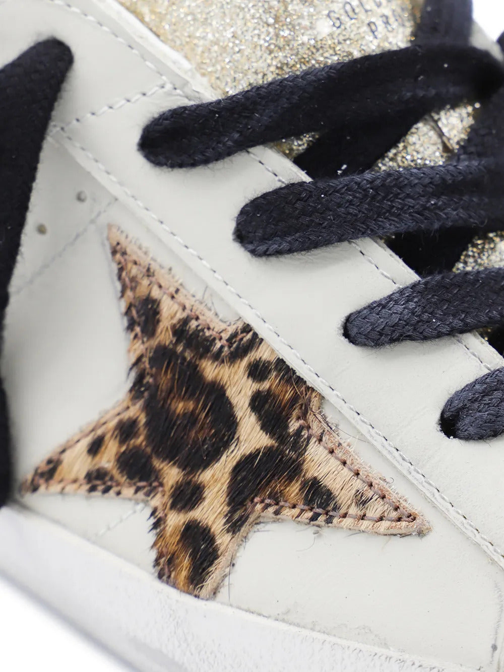 Super-Star glittered sneakers