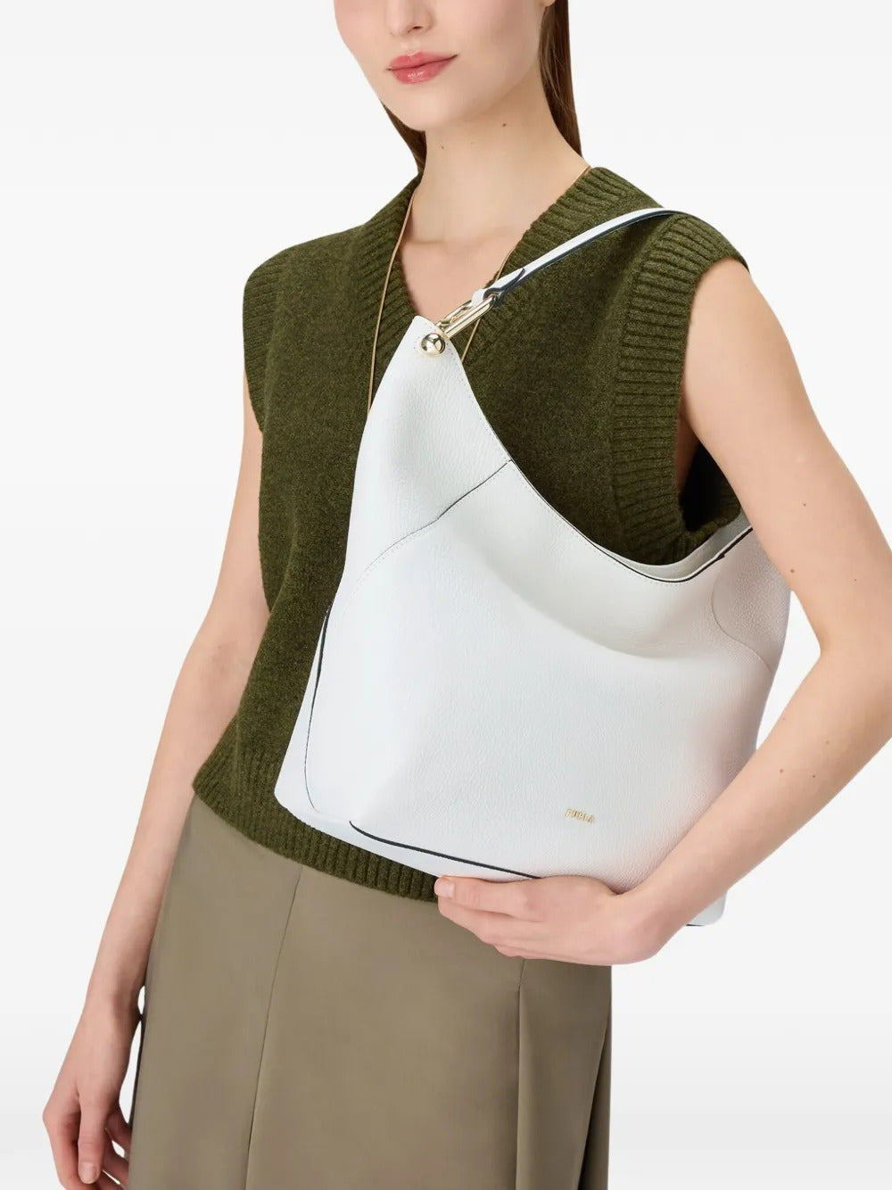 Borsa a spalla Lara M in pelle
