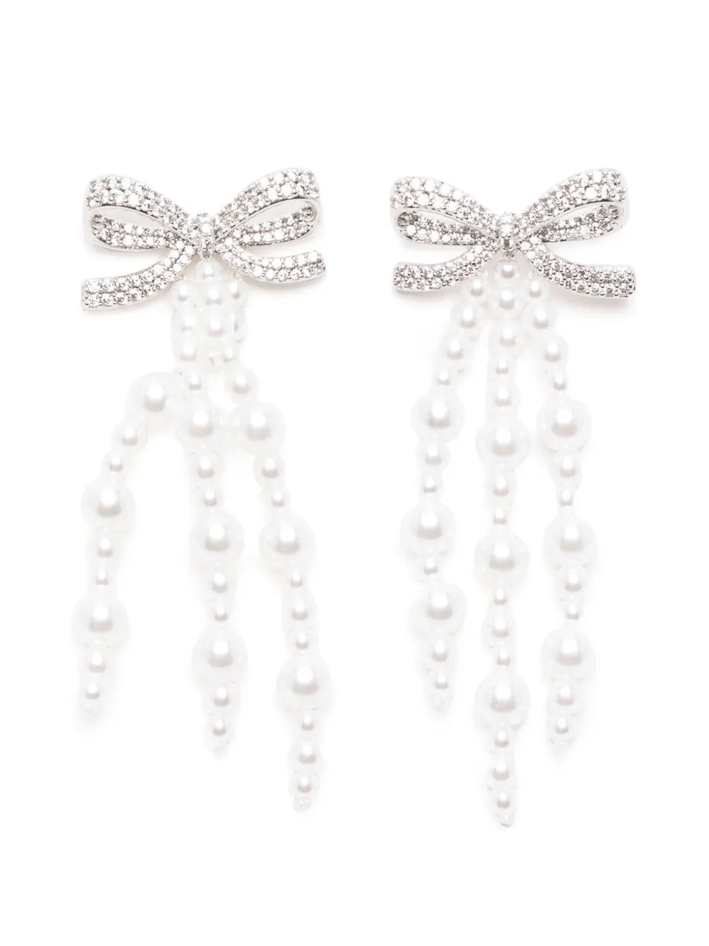 bow-embellishment earrings