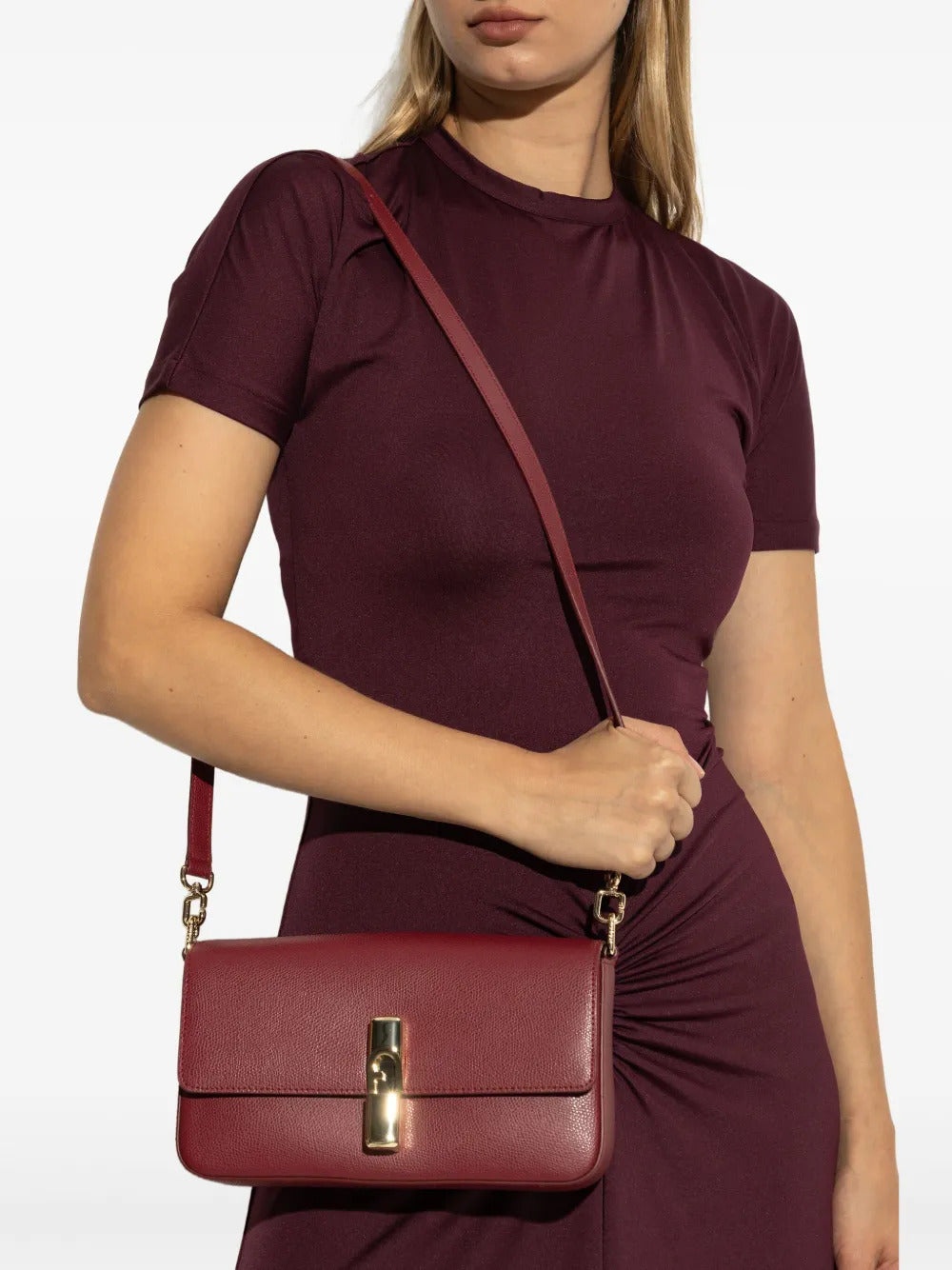 Borsa a spalla Iride piccola in pelle