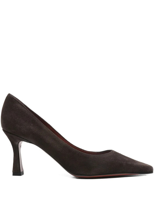 Kate pointed-toe suede pumps
