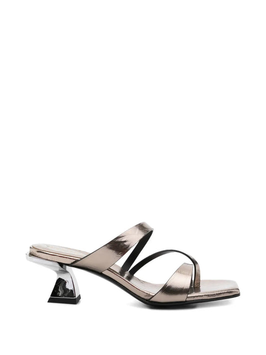 strappy leather sandals