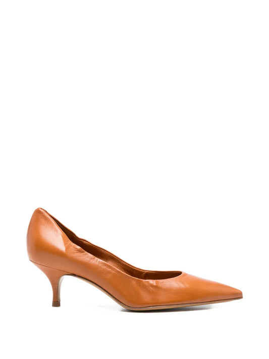 brown pointed toe