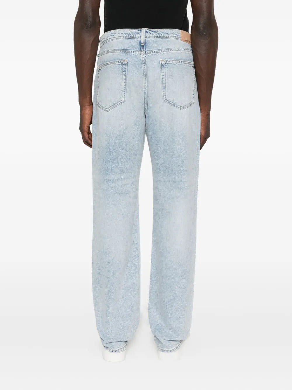 Jeans in cotone con cinque tasche