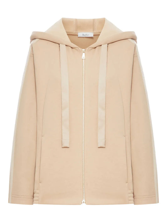 Felpa con cappuccio e zip
