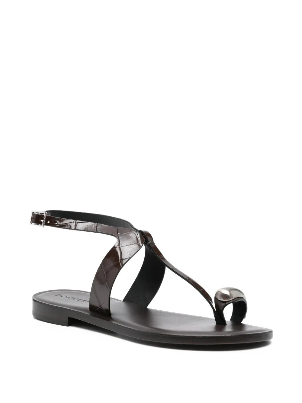 toe-ring T-strap sandals