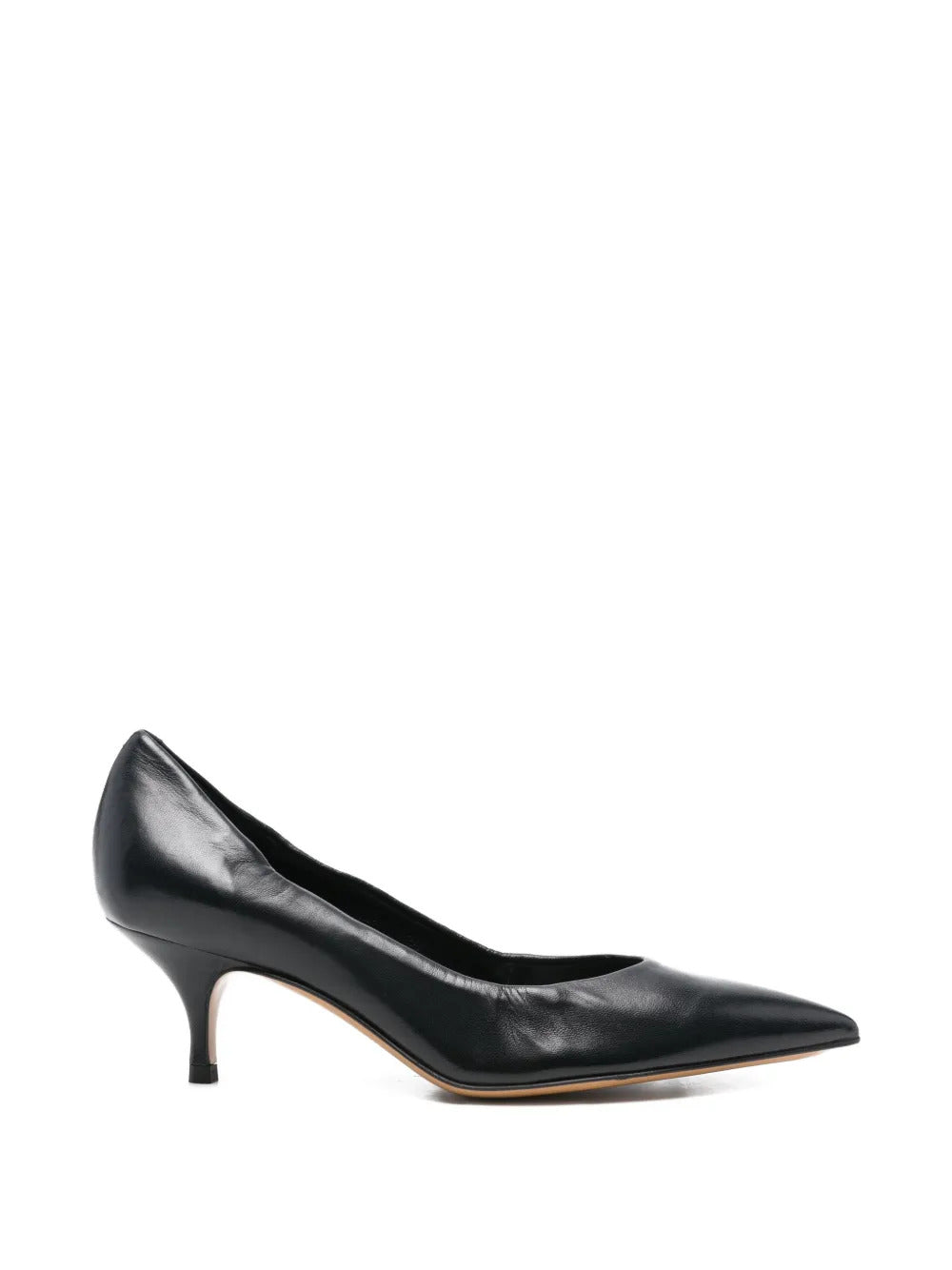 blue pointed toe stiletto heel