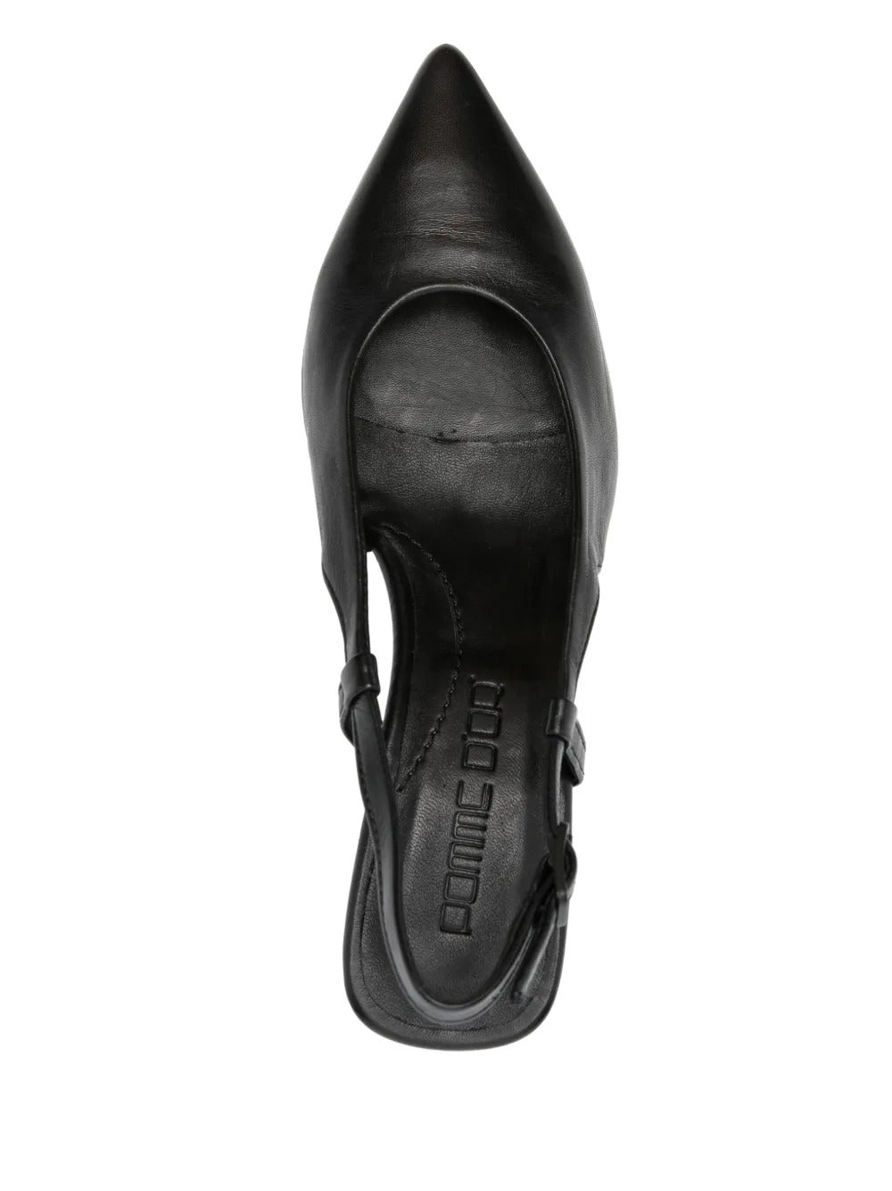 55mm leather slingback pumps