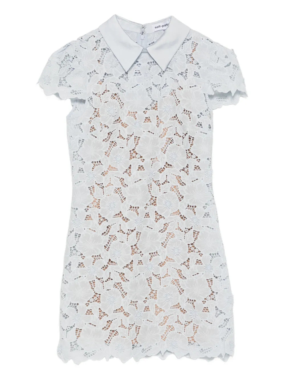 Abito in pizzo floreale