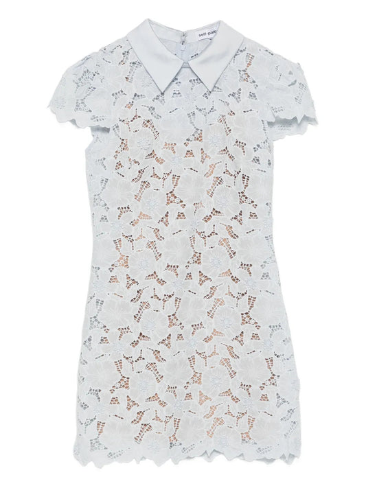 Abito in pizzo floreale