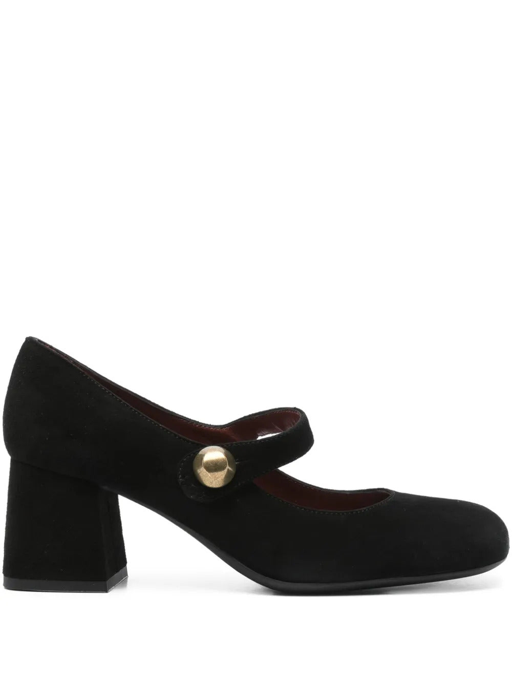 60mm Ferin block-heel Mary Jane pumps
