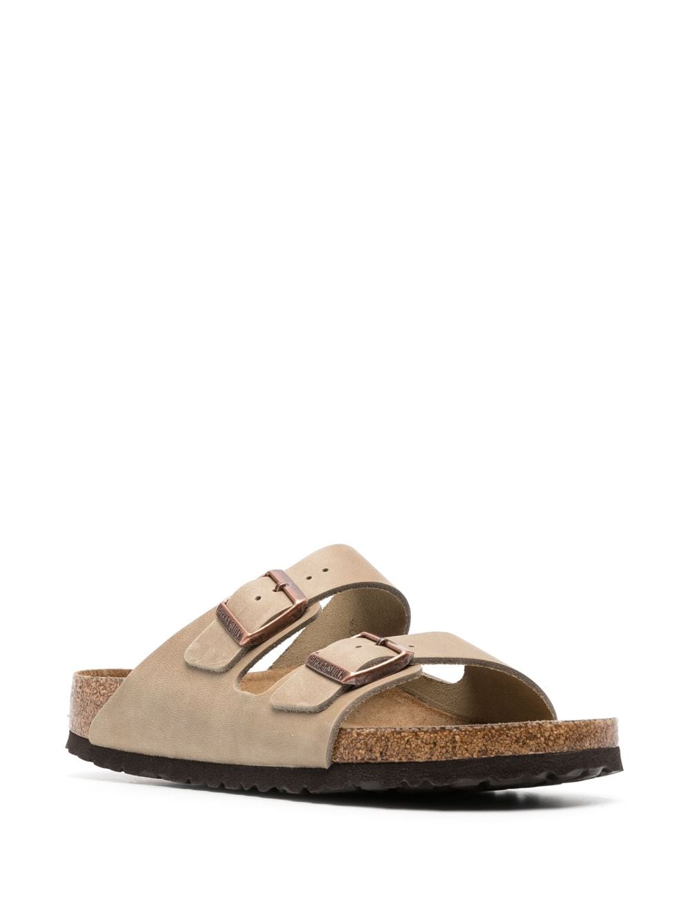Sandali slides Arizona in pelle