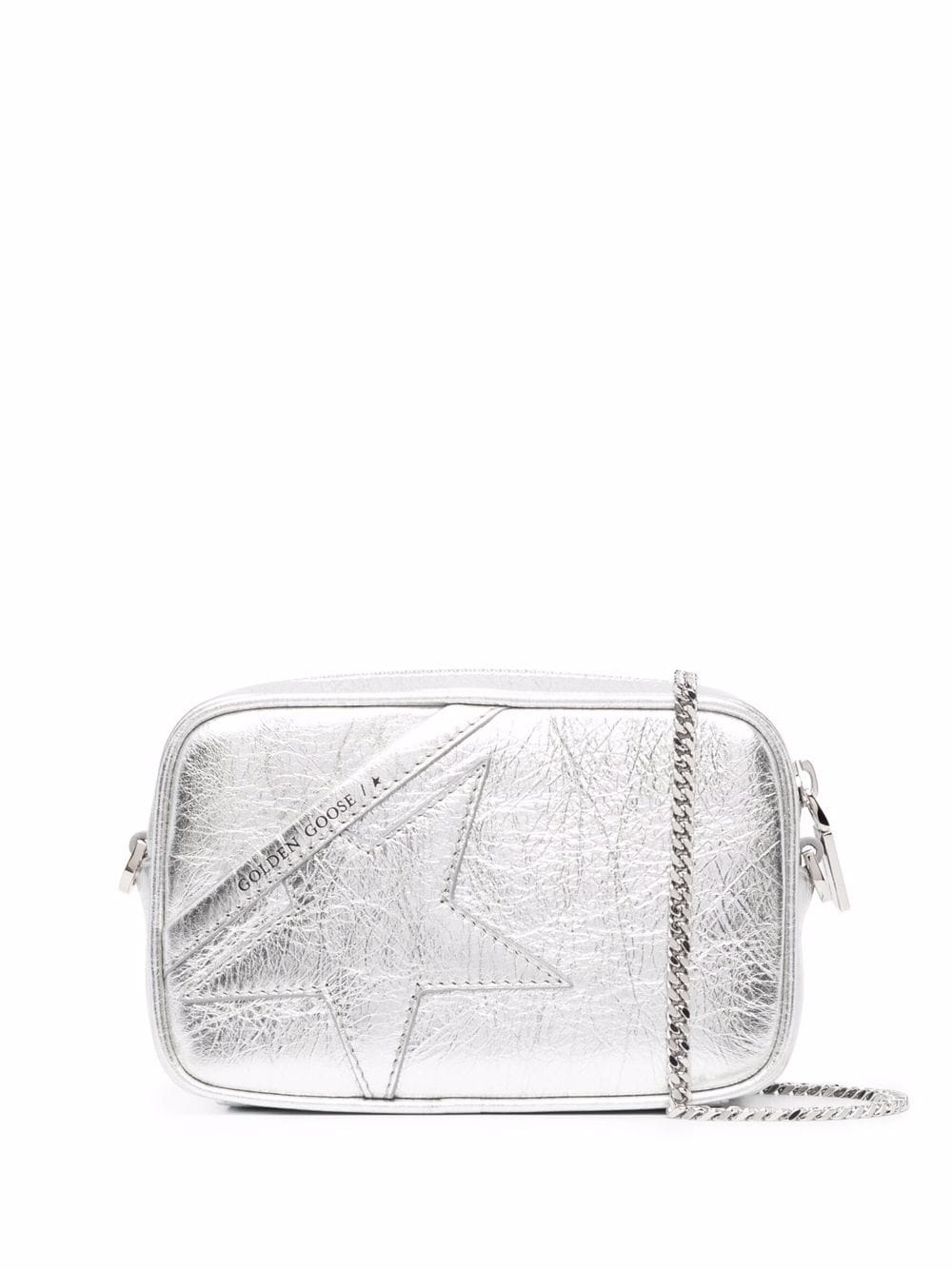 Borsa a tracolla metallizzata Mini Star