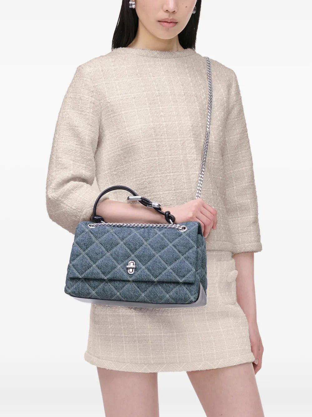 Borsa a spalla The Quilted Denim