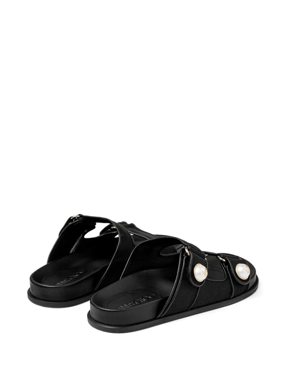 Fayence pearl-embellished sandals