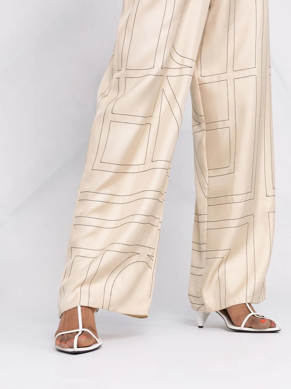 Pantaloni con stampa