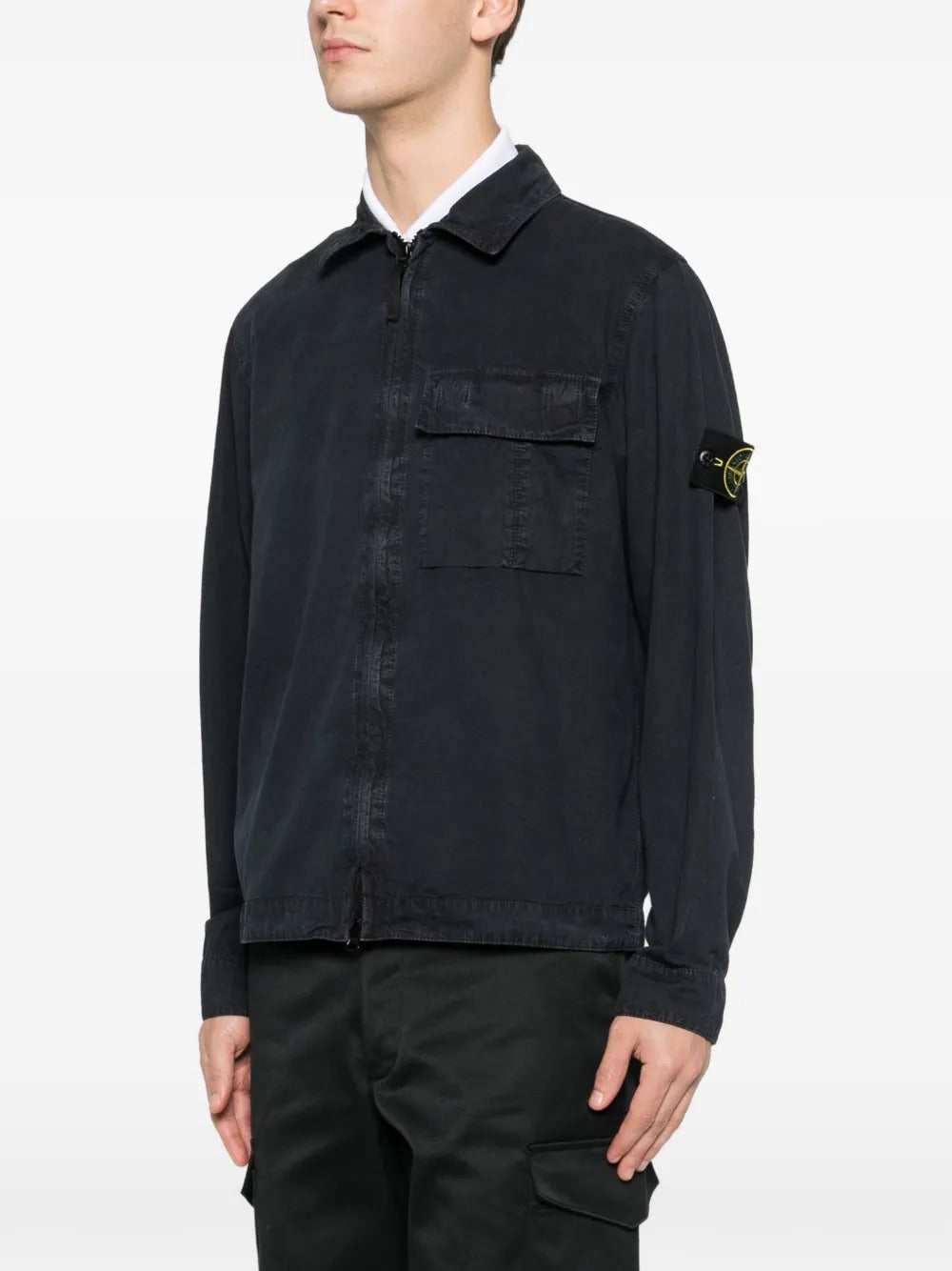Giacca-camicia con zip
