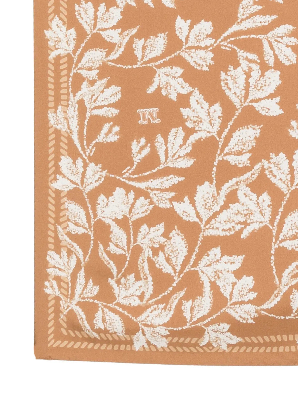 Foulard con stampa a fiori
