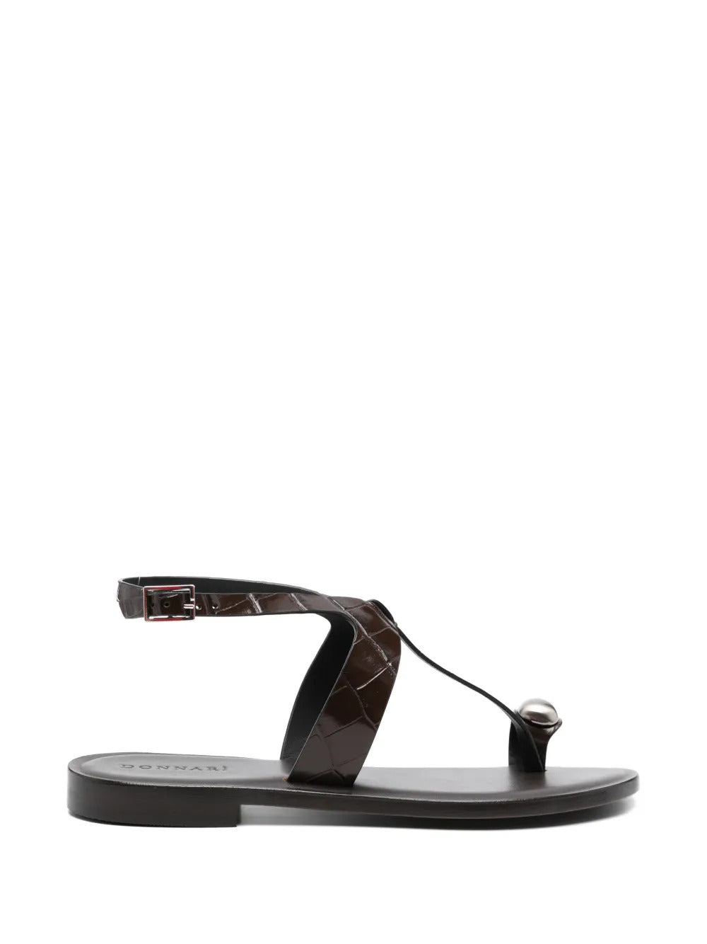 toe-ring T-strap sandals