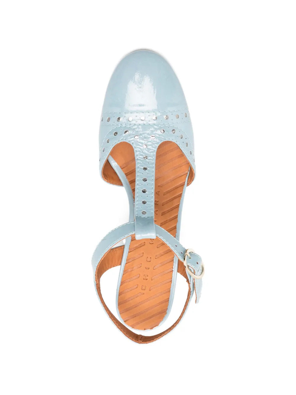 Mira cutout heeled pumps