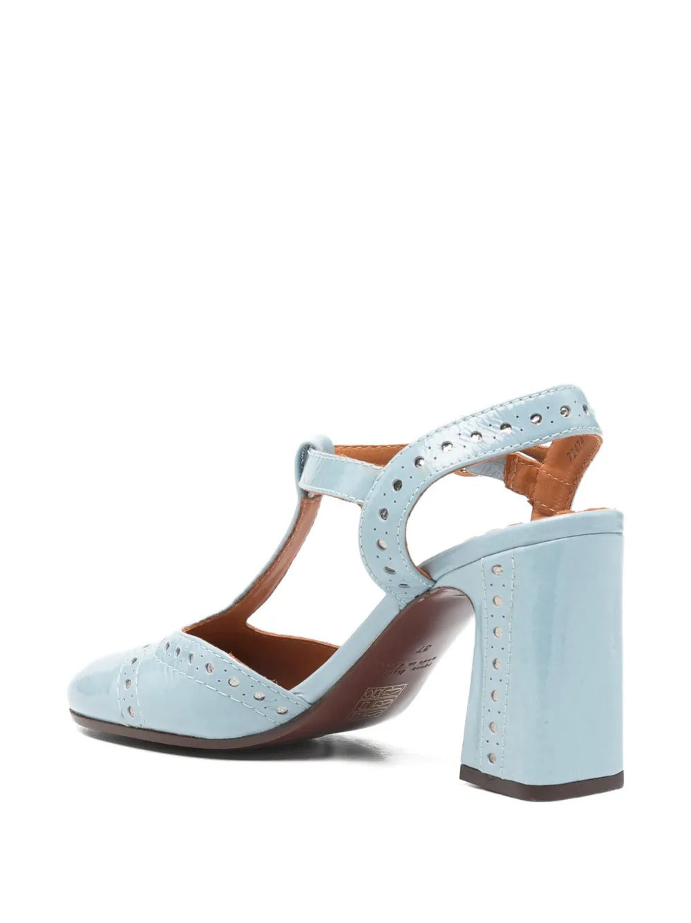 Mira cutout heeled pumps