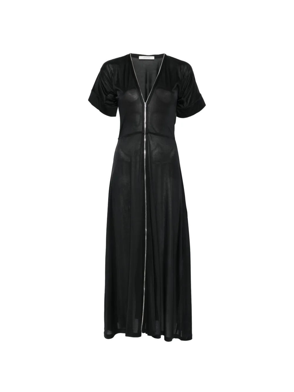 Abito midi con scollo a V