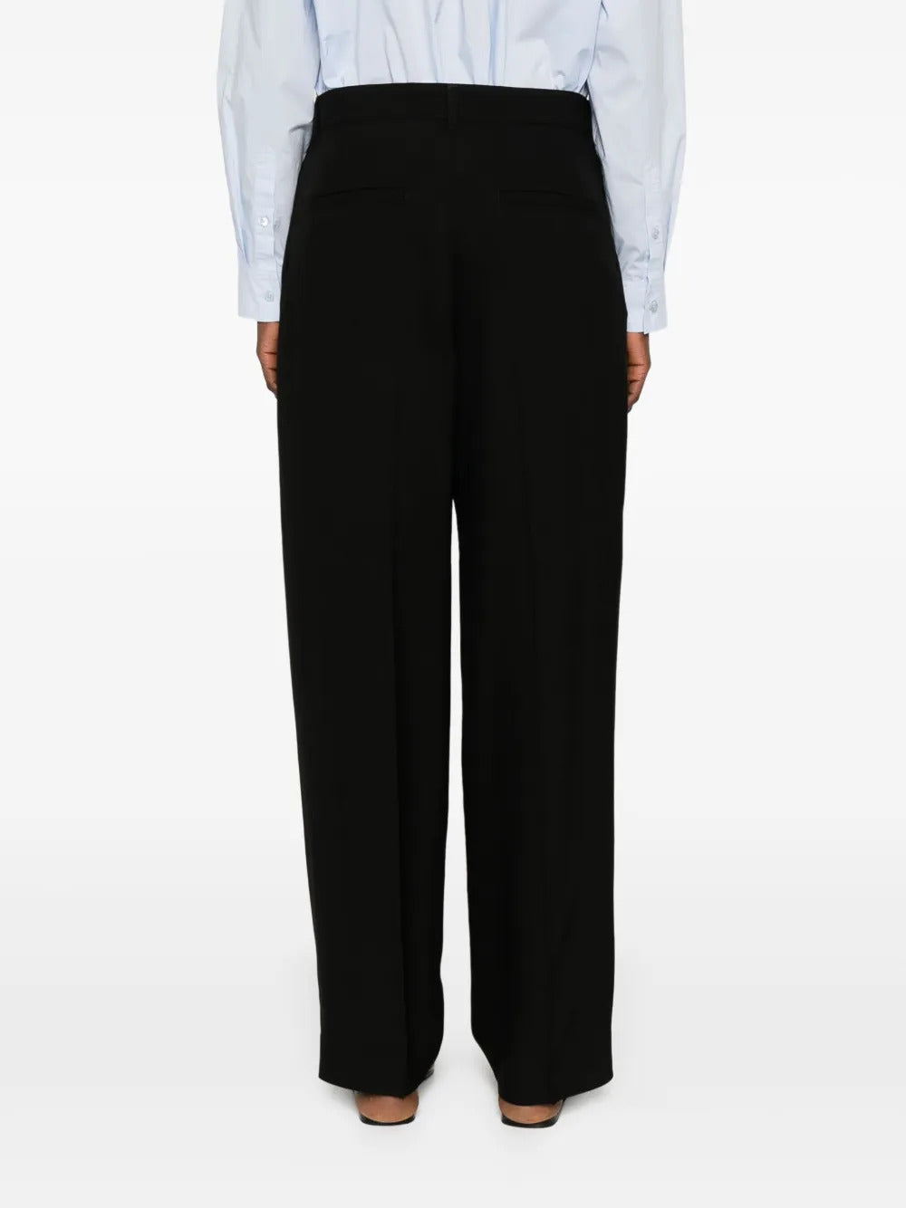 Pantaloni con pieghe