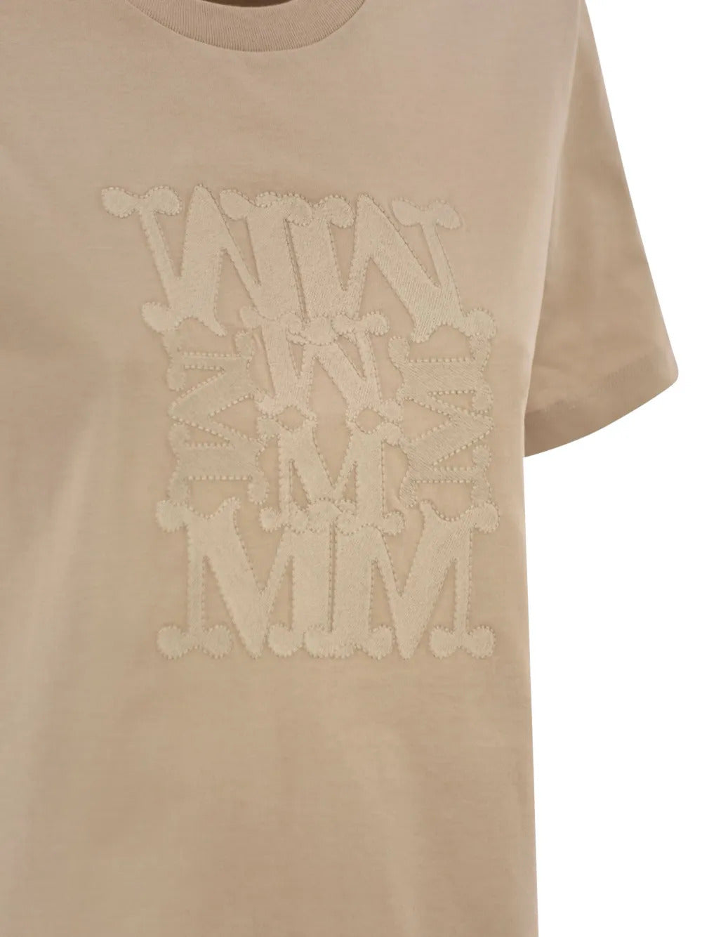 T-shirt Giovane con ricamo monogramma
