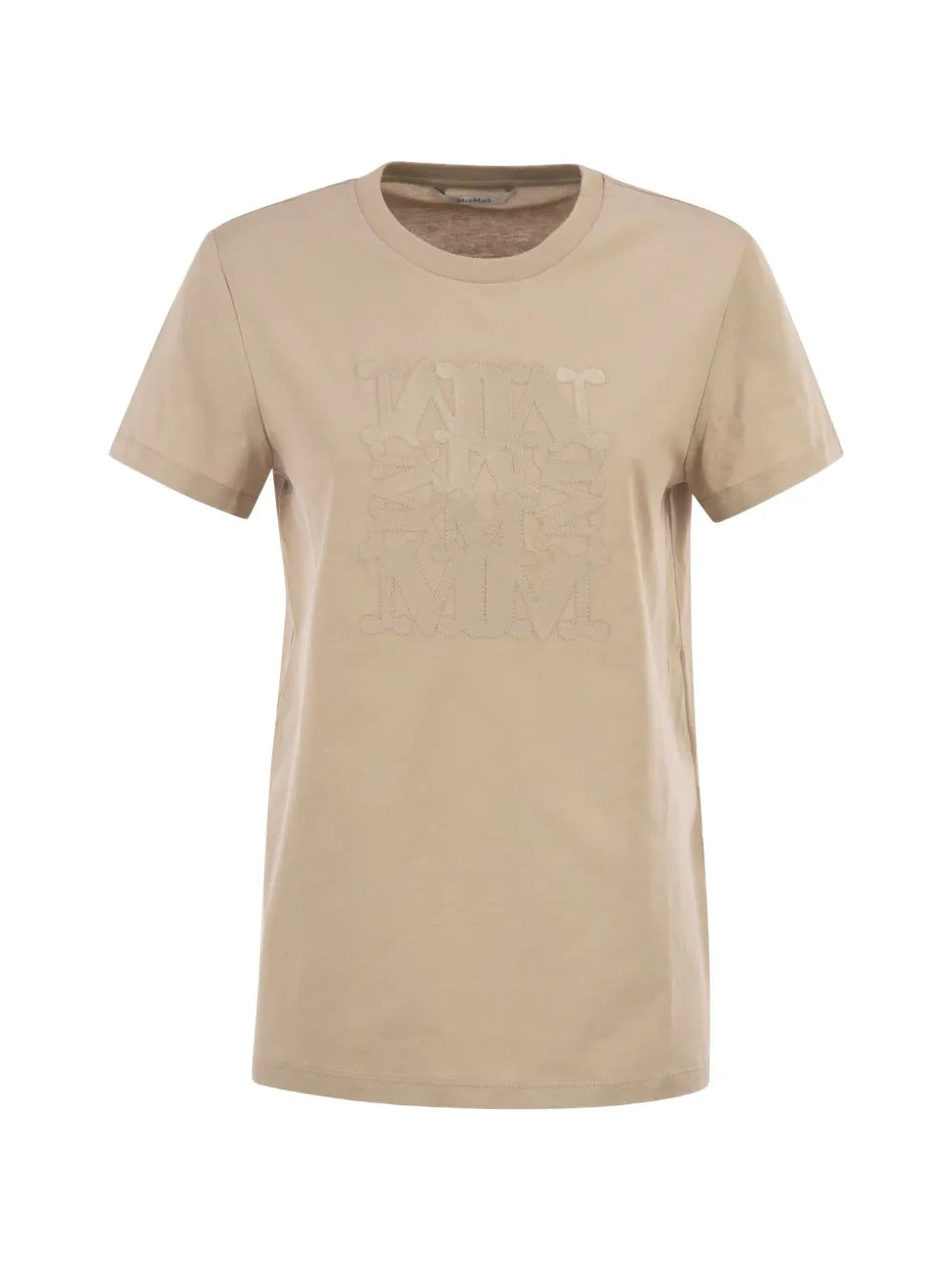 T-shirt Giovane con ricamo monogramma