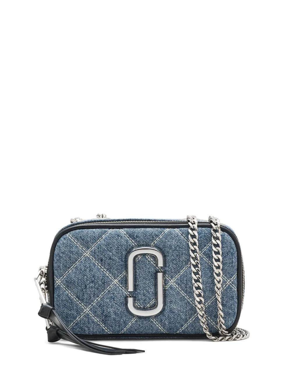 Borsa The Quilted Denim Chain Snapshot