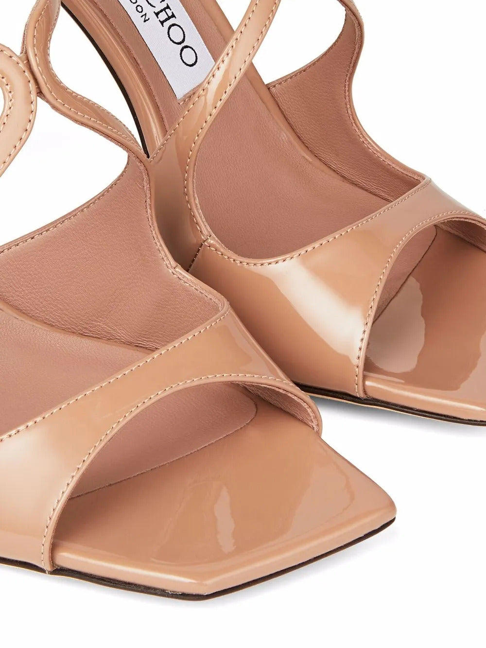Mules Anise 95mm con dettagli cut-out