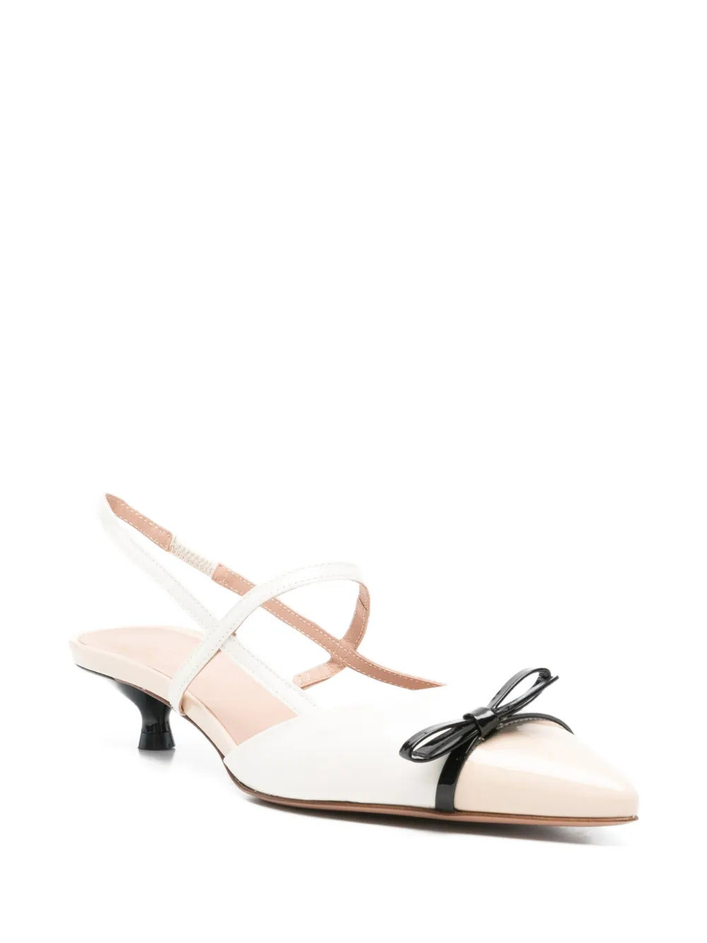 Alessias bow strap pumps