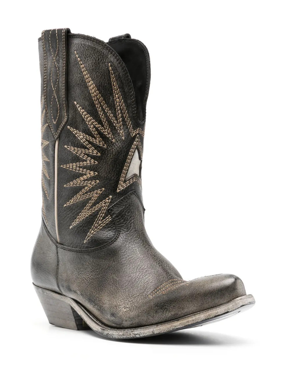 Stivali Western in pelle
