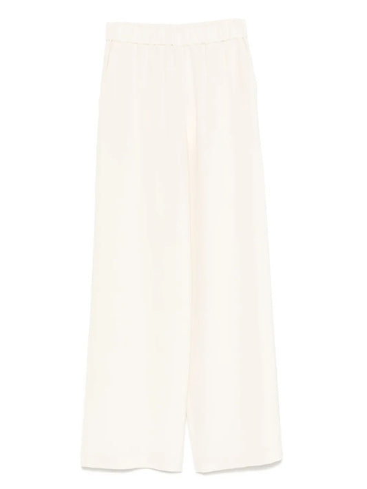 elasticated-waist trousers