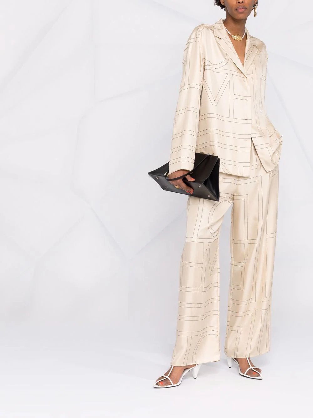Pantaloni con stampa