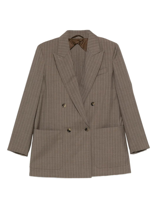 Blazer doppiopetto gessato MXMACCIAIO