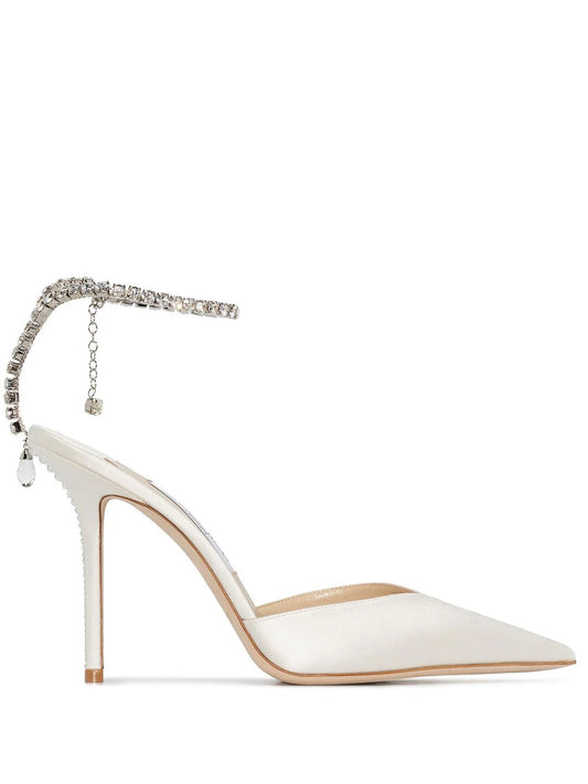Pumps con cinturino posteriore Saeda