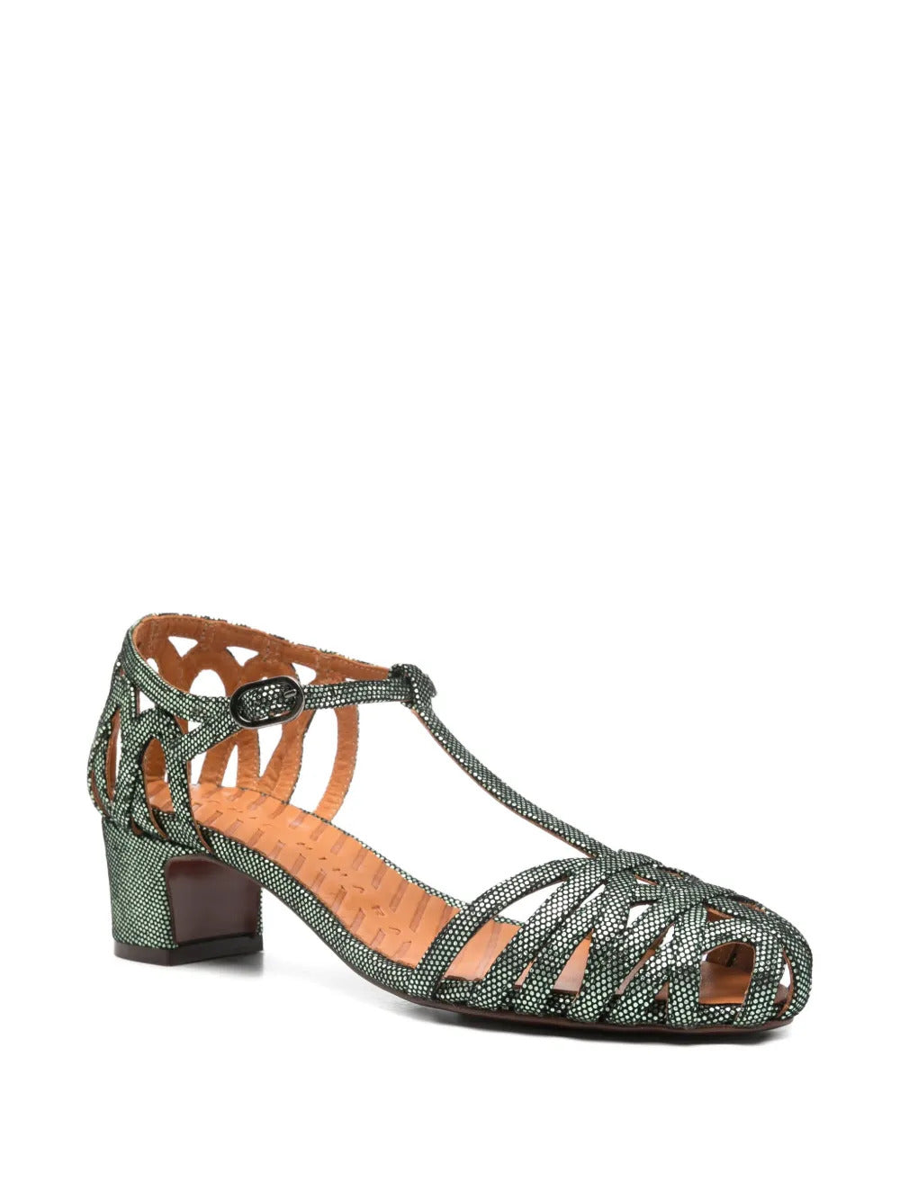 U-nenu cut-out heeled sandals