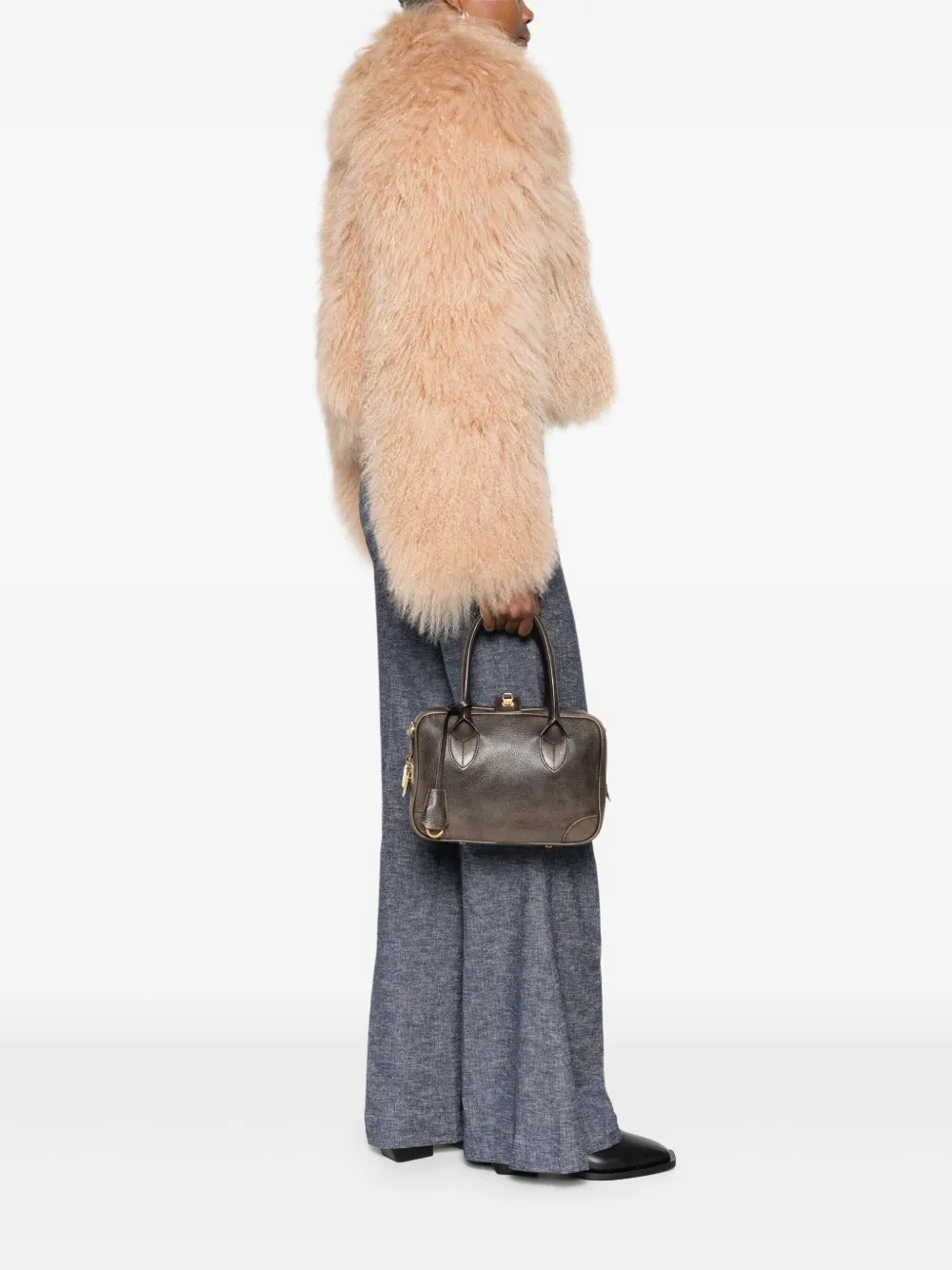 Borsa tote con zip
