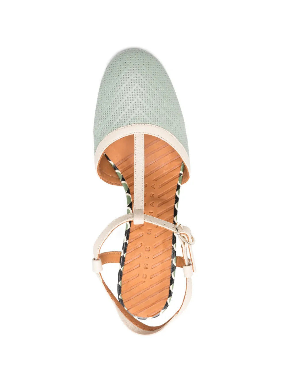 Mahedi T-strap block-heel sandals