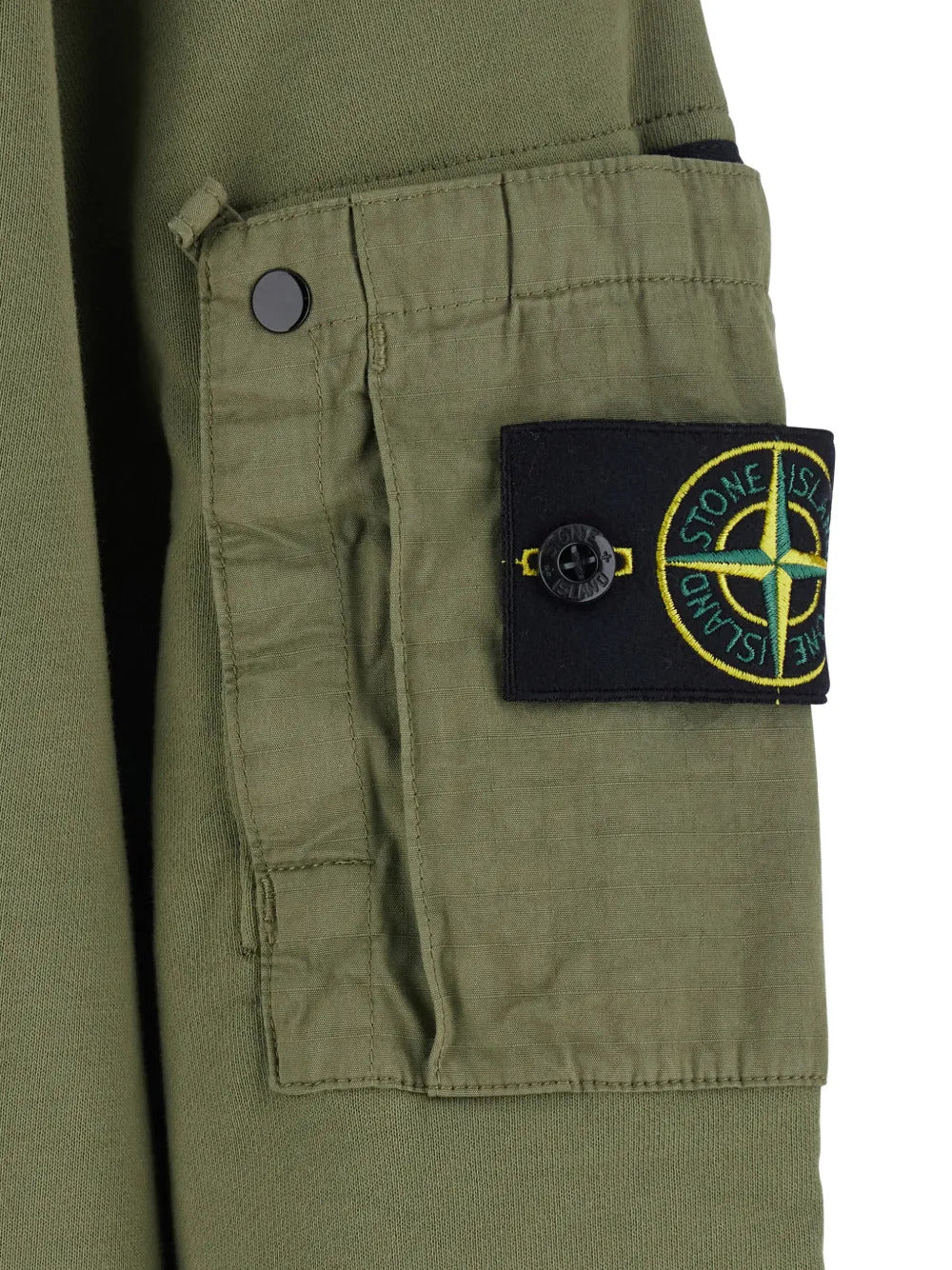 patch-pocket sweatshirt